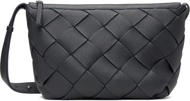 Taška cez rameno Bottega Veneta Bottega Veneta Diago Medium Woven Leather Shoulder Bag Navy | 795125 V4FV1 4211, 0
