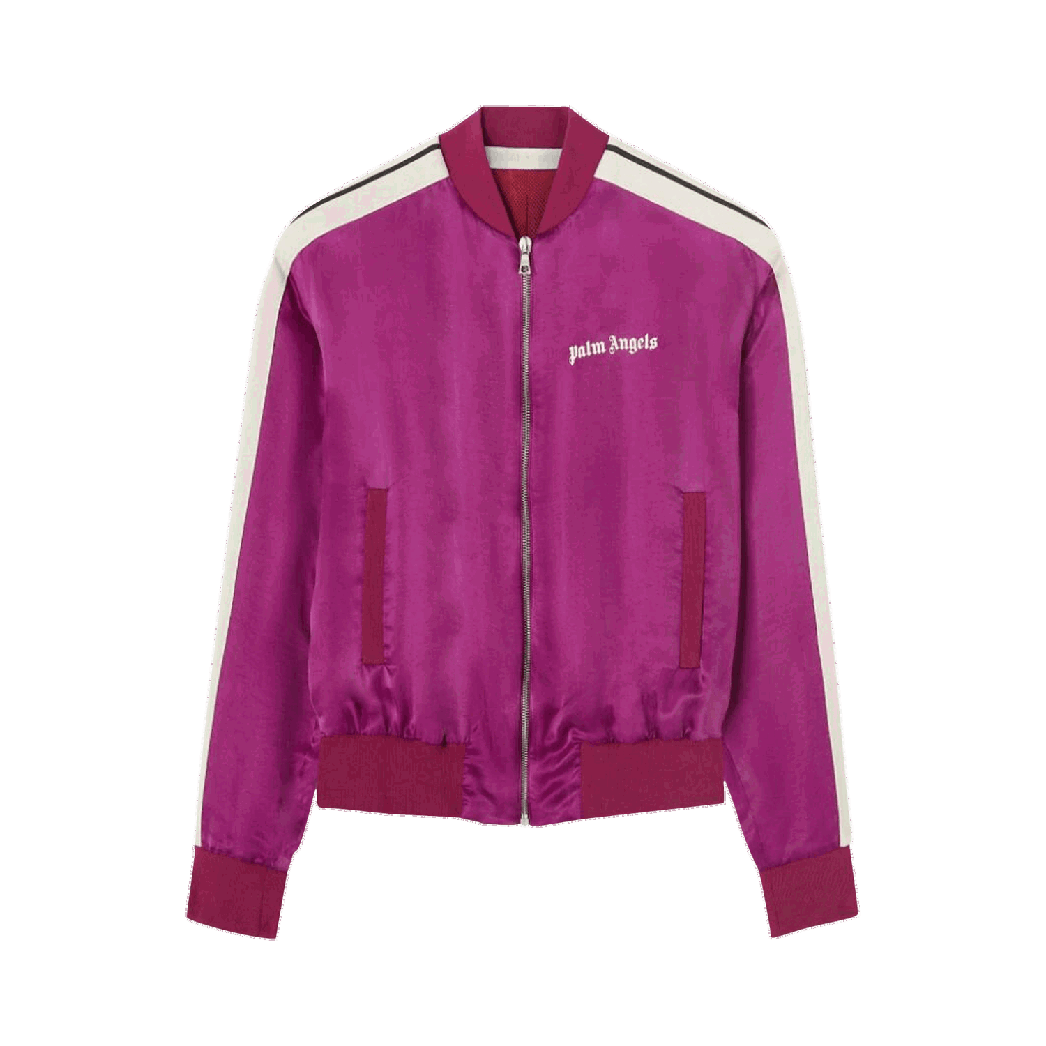 Bomber bunda Palm Angels Luxury Track Bomber Jacket Ružová | PWBD037F22FAB0012828, 0