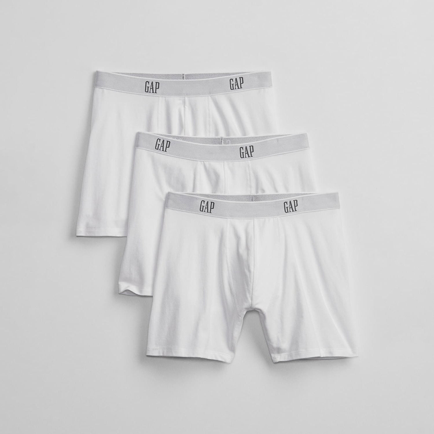 Boxerky GAP Brief 3-Pack Optic White Biela | 701135-03, 0