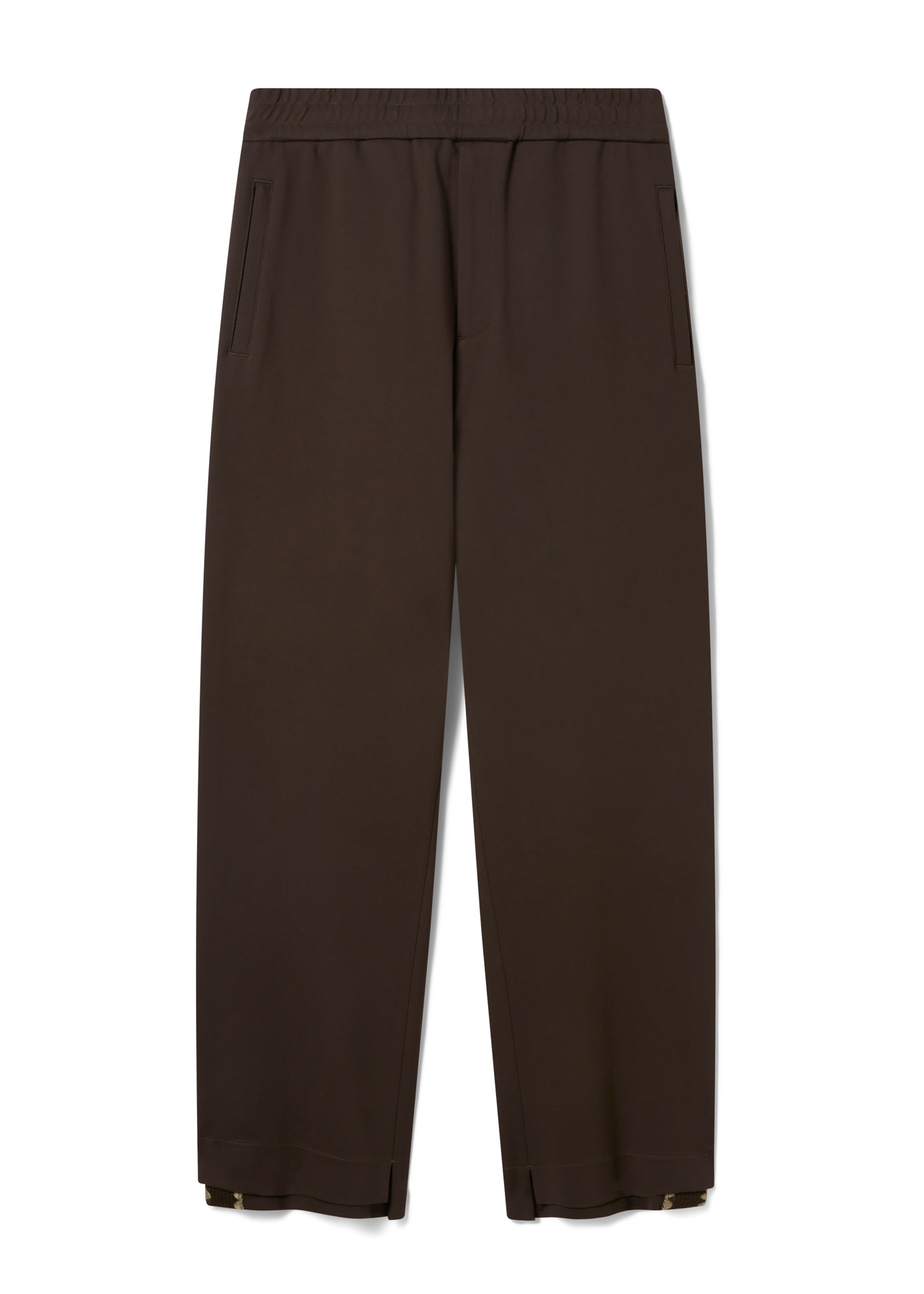 Brown Track Pants