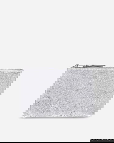 Peňaženka Comme des Garçons Line Zip Pouch Metalická | SA8100G SIL, 1