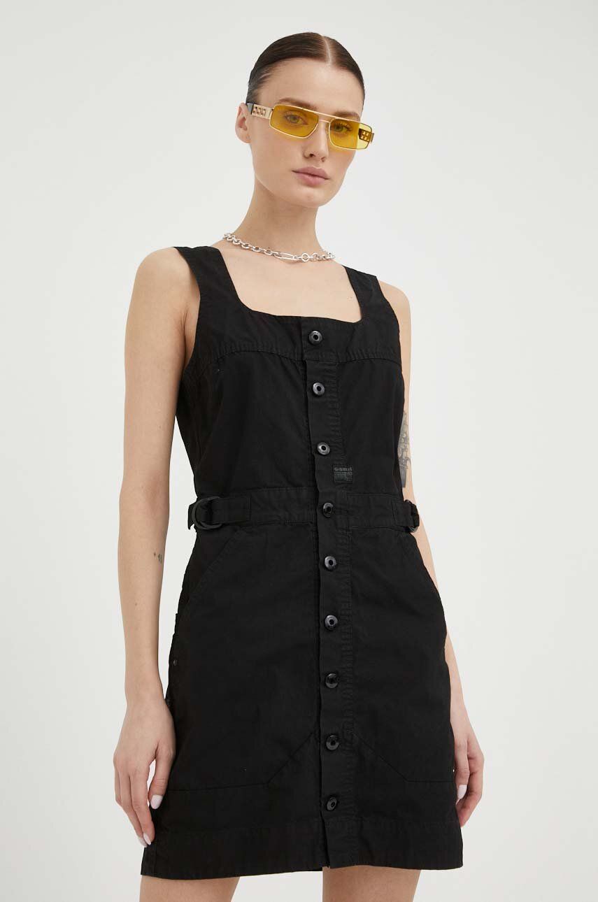 Šaty G-Star Raw Sleeveless Dress Čierna | D22870.D388, 0