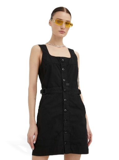 Šaty G-Star Raw Sleeveless Dress Čierna | D22870.D388