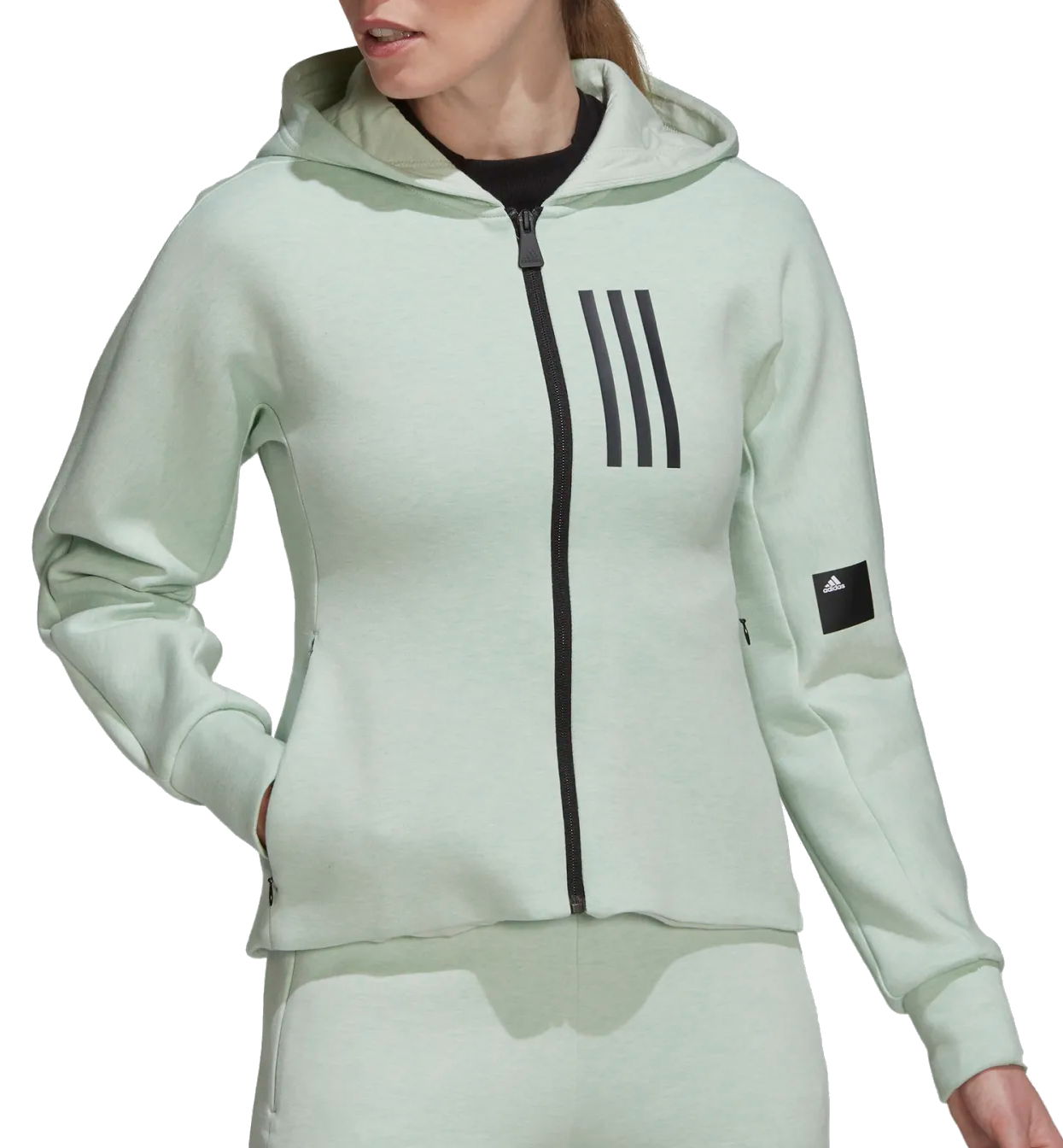 Mikina adidas Originals Sweatshirt Mission Victory Slim Fit Biela | hc8809, 0