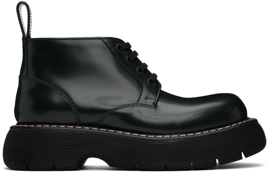 Tenisky a topánky Bottega Veneta Swell Lace-Up Boots "Khaki" Zelené | 651256 V20V0, 0