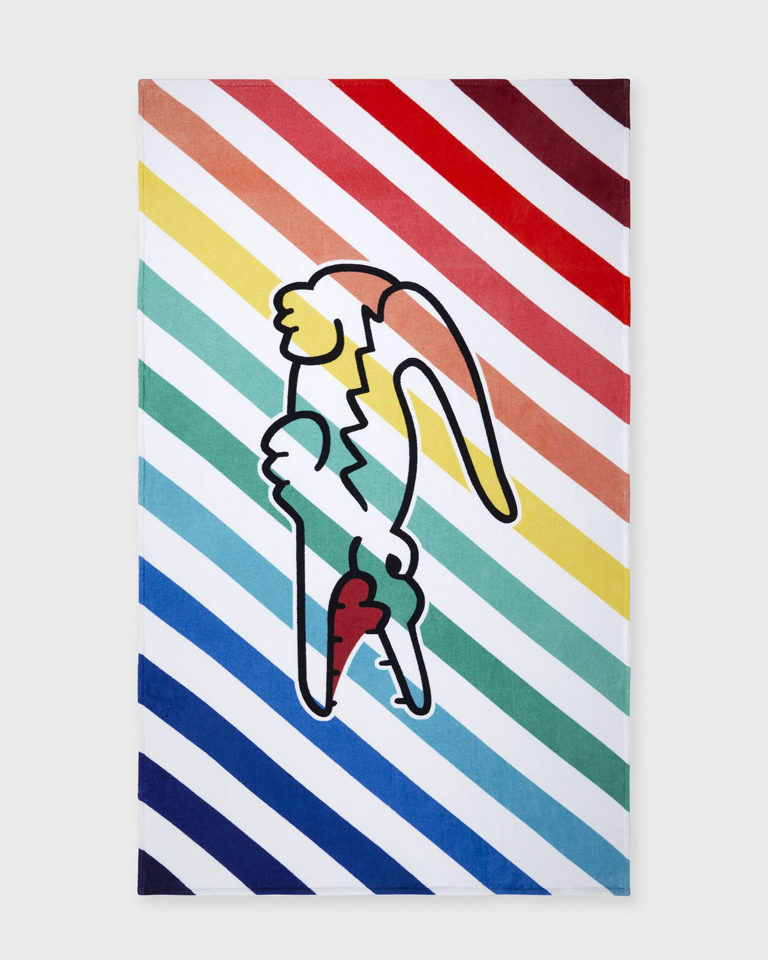 Doplnky Lacoste Rainbow Striped Beach Towel 39"x67" Rôznofarebný | 1047572, 1