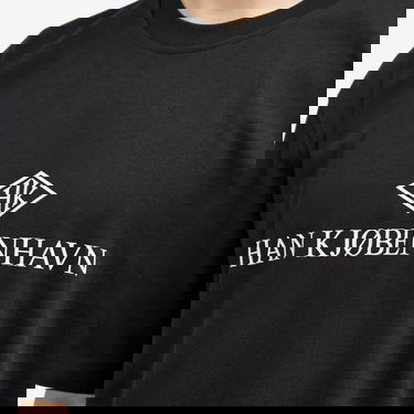 Tričko Han Kjøbenhavn HK Logo Boxy T-Shirt Čierna | M-132919-BLK, 5
