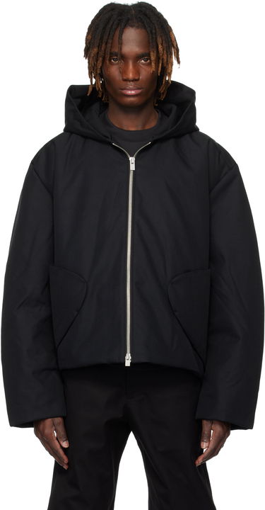 Prešívaná bunda HELIOT EMIL Heliot Emil Avalanche Hooded Puffer Jacket Čierna | PRESS25_M_02_148_BLK01, 0