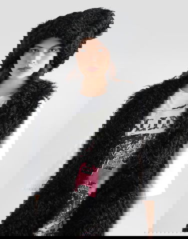 Vesta Dolce & Gabbana Dolce & Gabbana Lamb Fur Vest Čierna | F793LFFUPPON0000, 3