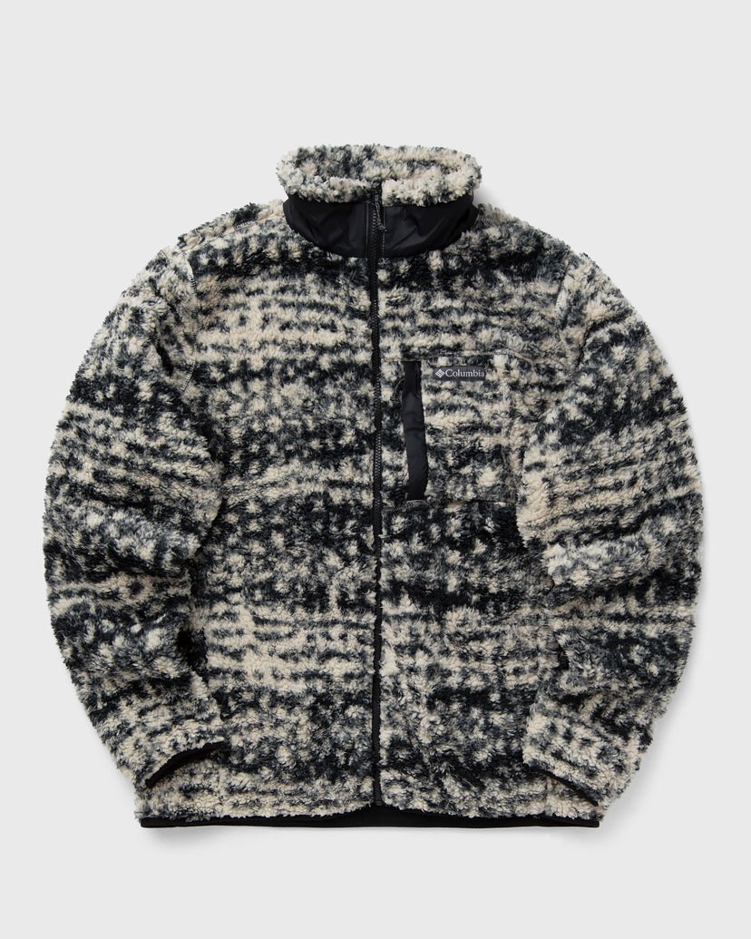 Bunda Columbia Winter Pass Printed Fleece Šedá | 2097841278