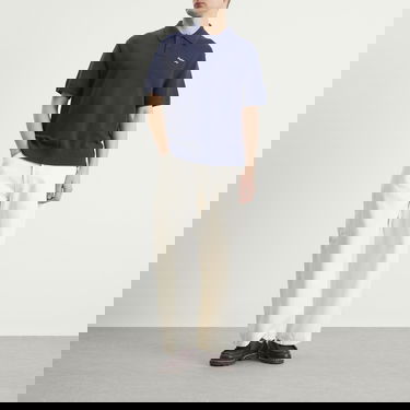 Polo tričko Palmes Palmes Cotton Knit Polo Navy | P40-0027-683, 4