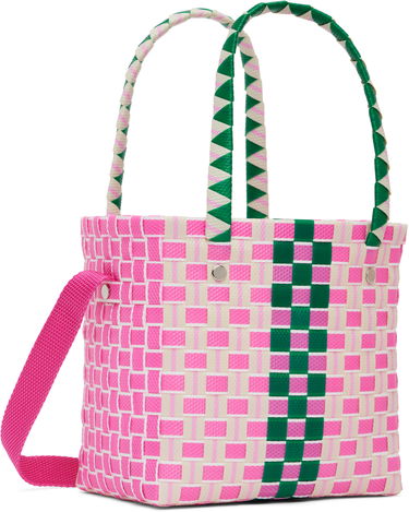 Tote bag Marni Marni Kids Woven Basket Tote Bag Ružová | M01489-M00IW, 2