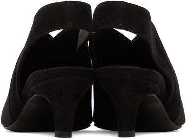 Tenisky a topánky TOTEME 'The Mid Heel Elastic Slingback' Heels Čierna | 242-WAS1419-FB0152, 1