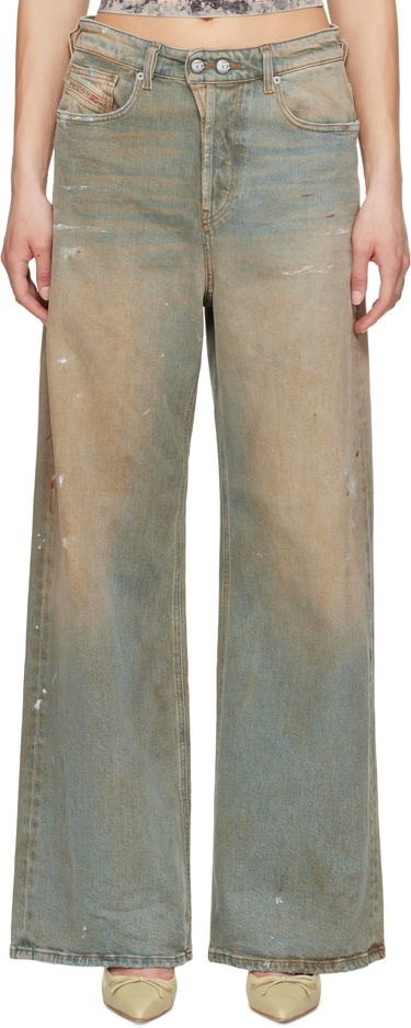 Džínsy Diesel Diesel 1996 D-Sire Relaxed Fit Jeans Modrá | A06925 007Z4, 0