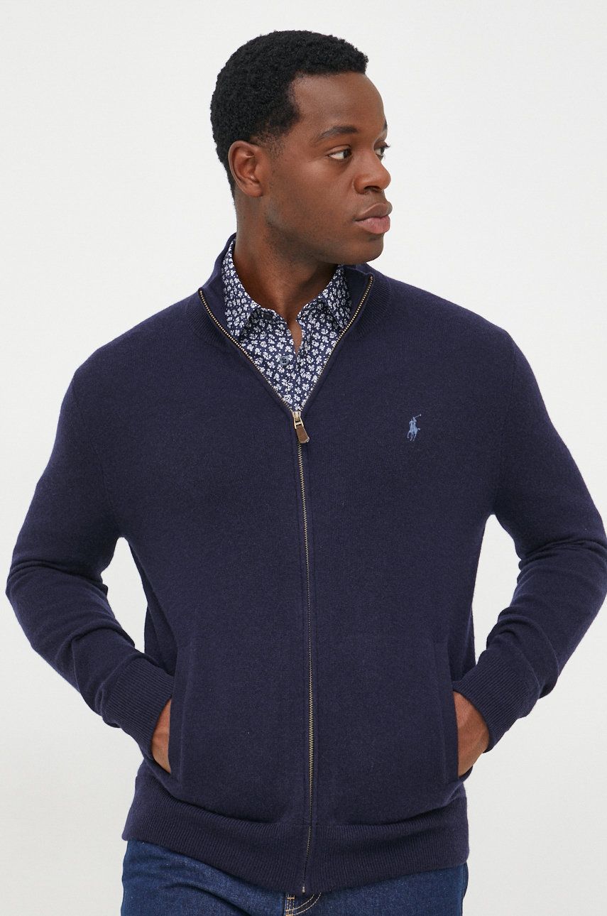 Mikina Polo by Ralph Lauren Full-Zip Jumper Navy | 710876719001, 0