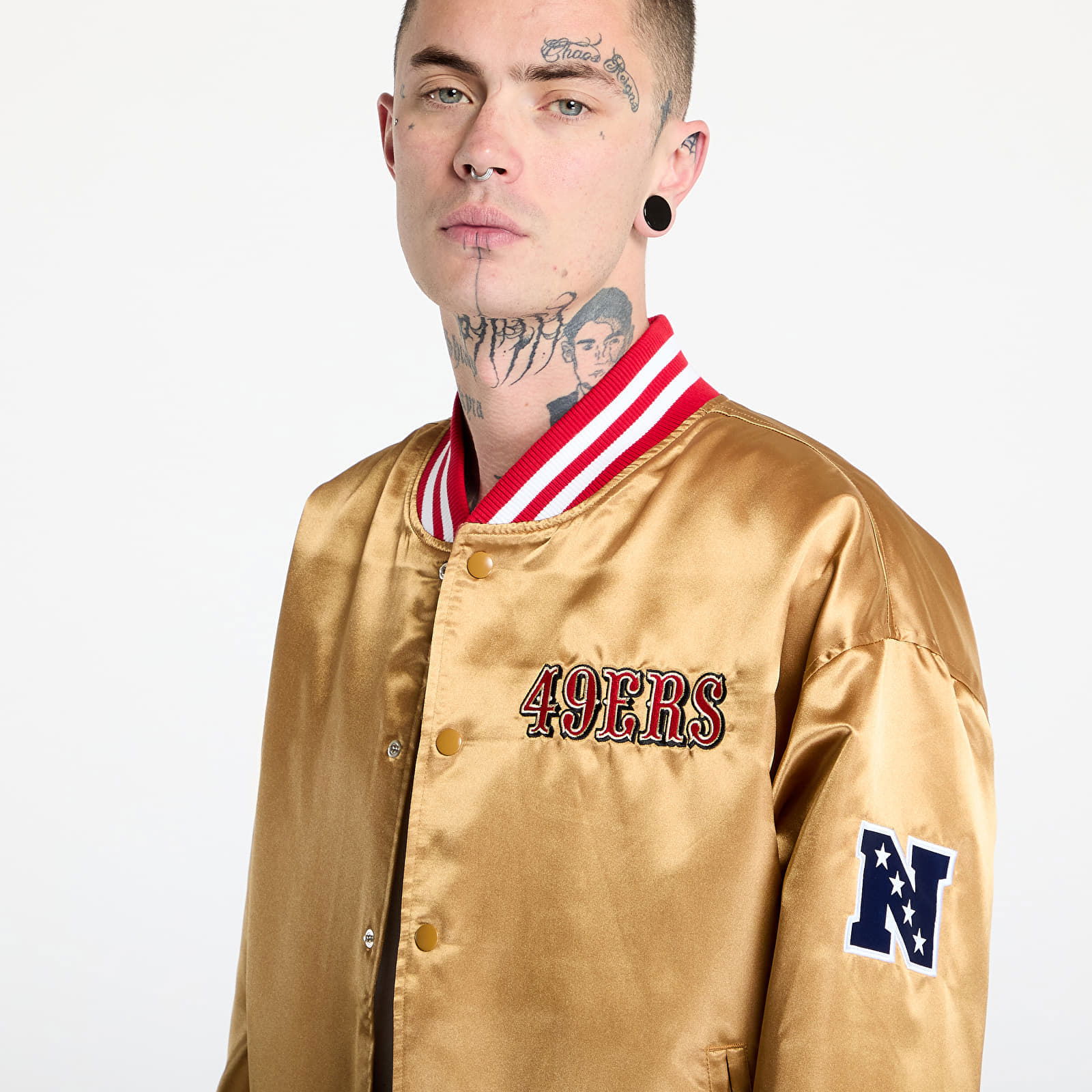 Satin Bomber Jacket