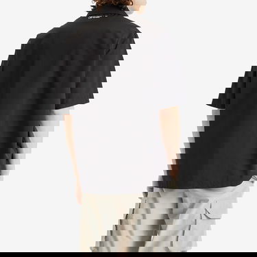 Košeľa Off-White Off-White Putti Poplin Bowling Shirt Čierna | OMGG013S25FAB0031001, 3