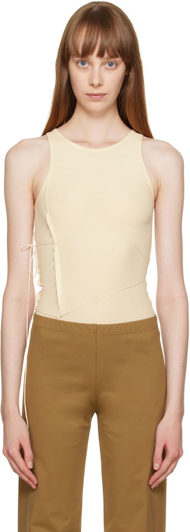 Tielko Baserange Baserange Tie Bodysuit Béžová | ONTI-RB-WI22, 0
