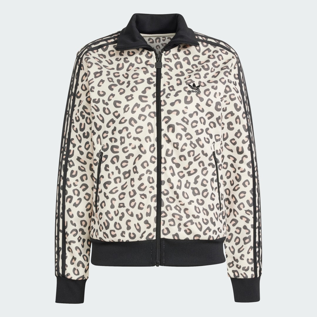 Leopard Print Track Jacket