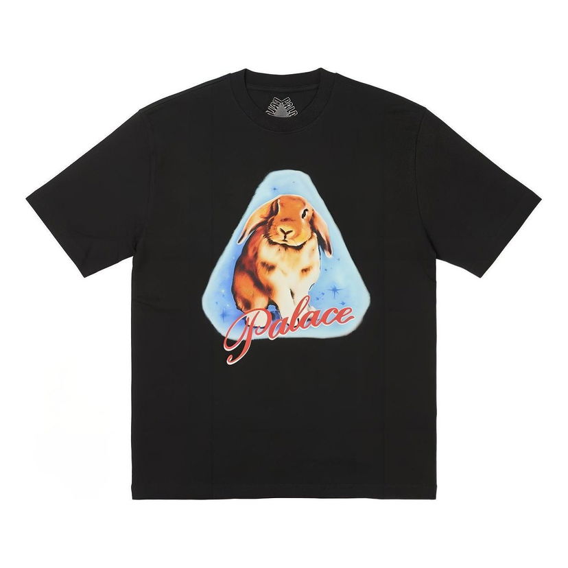 Tričko Palace Palace Bunny Print T-Shirt Čierna | P26TS009