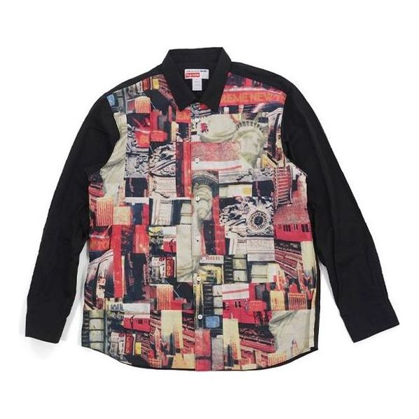 Košeľa Supreme Patchwork Button-Up Shirt by Comme des Garcons Rôznofarebný | SUP-FW18-408, 0