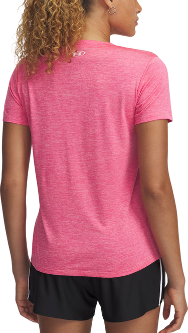 Tričko Under Armour Under Armour Tech Short Sleeve V-Neck T-Shirt Ružová | 1384227-672, 2