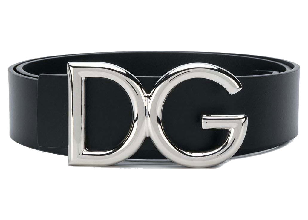 Opasok Dolce & Gabbana DG Logo Buckle Belt Black Čierna | BC4248AC493, 0