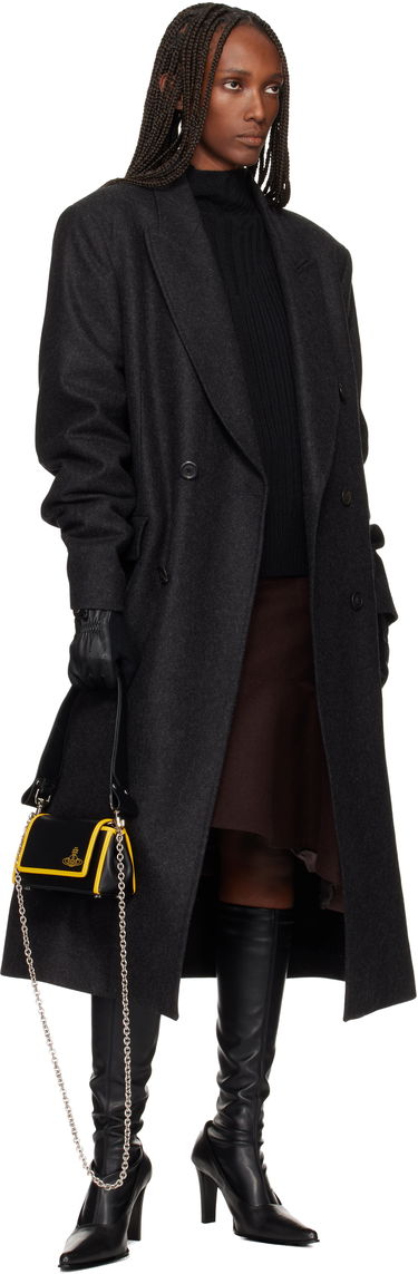 Taška cez rameno Vivienne Westwood Vivienne Westwood Hazel Small Orb Logo Shoulder Bag with Contrast Trim Rôznofarebný | 4603000SW-S0027-, 3