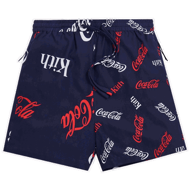 Šortky KITH x Coca-Cola Printed Short Navy | KH6378 102, 0