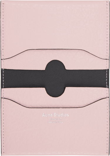 Peňaženka Acne Studios Acne Studios Folded Leather Card Holder Ružová | CG0273-, 2