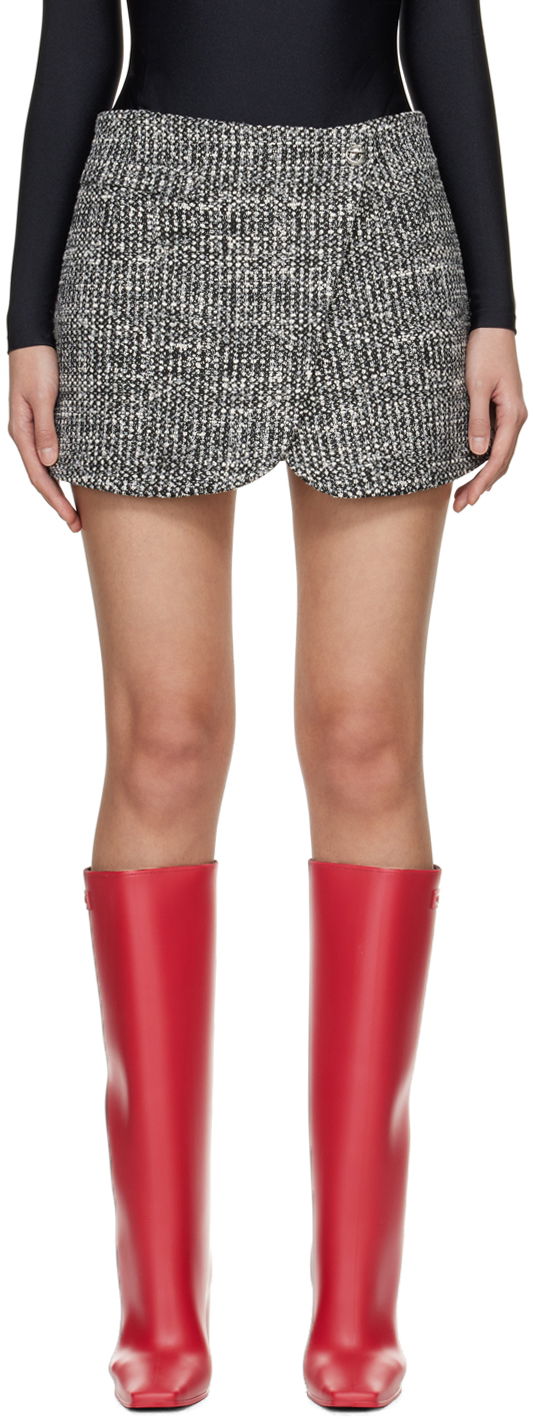 Sukňa Coperni Coperni Tailored Miniskirt Šedá | COPJ24100, 0