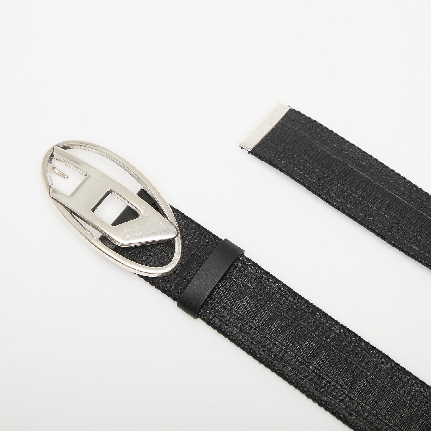Opasok Diesel Diesel Oval D Logo B-1Dr Tape Belt Čierna | X10022_P6708 Black, 1