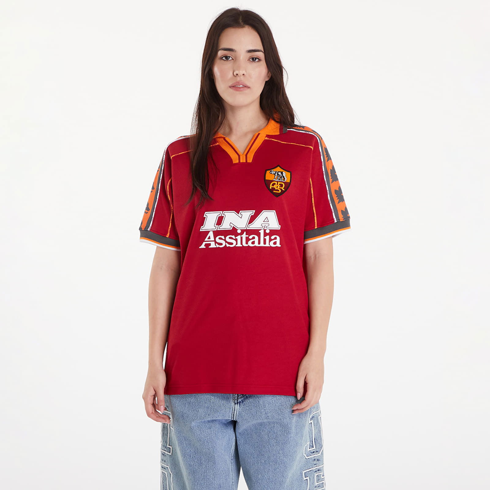 AS Roma 1998 - 99 Retro Football Shirt