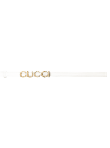 Opasok Gucci Thin Biela | 751602 0YA0G