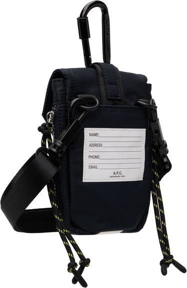Taška cez rameno A.P.C. Trek Carabiner Buckle Crossbody Pouch Navy | PAAFH-H61733, 2