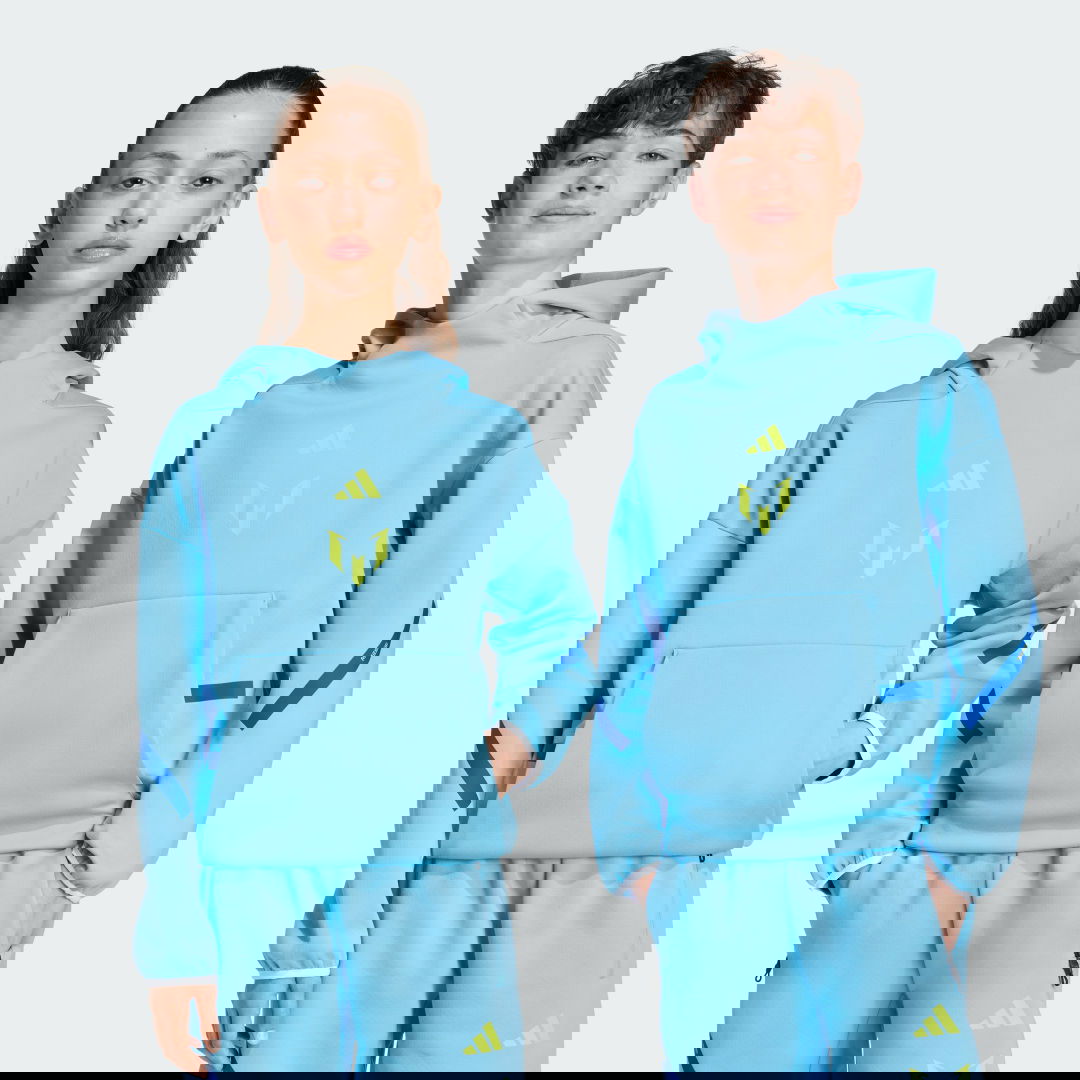 Mikina adidas Performance MESSI ZNE Hoodie Modrá | KB2136, 0