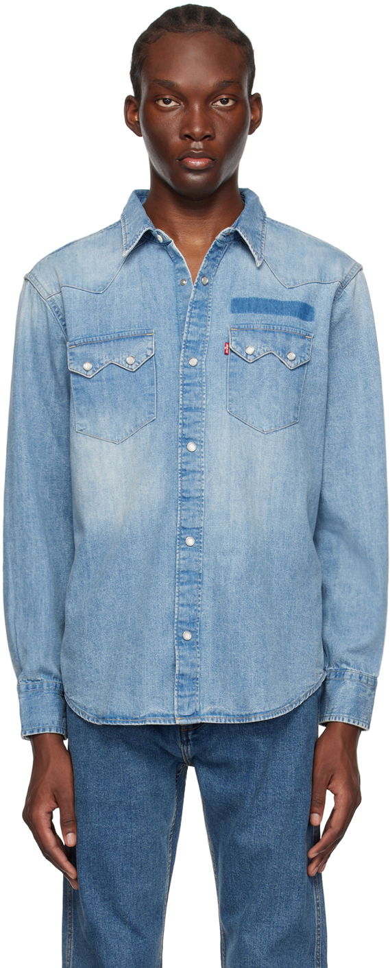 Košeľa Levi's Sawtooth Denim Modrá | A5751-0000, 0
