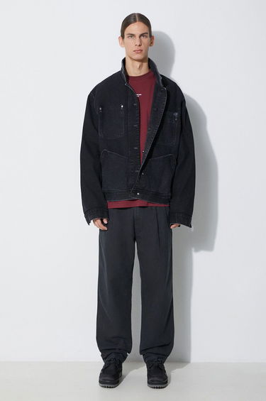 Nohavice Maharishi Chino Loose Trousers Čierna | 4604.BLACK, 1