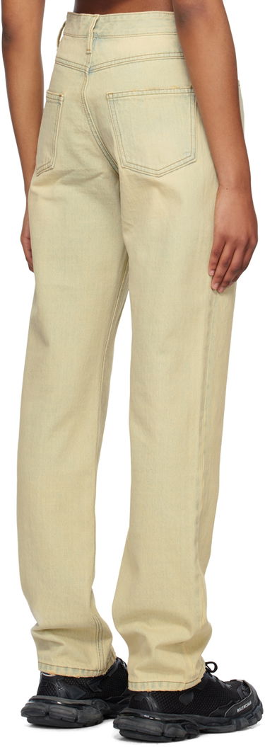 Džínsy We11done We11done Straight-Leg Jeans Žltá | WD-DP1-23-386-W-BG, 2