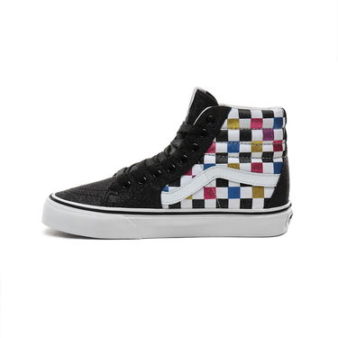 Tenisky a topánky Vans Sk8-Hi Glitter Checkerboard Čierna | VN0A4BV6V3P, 0