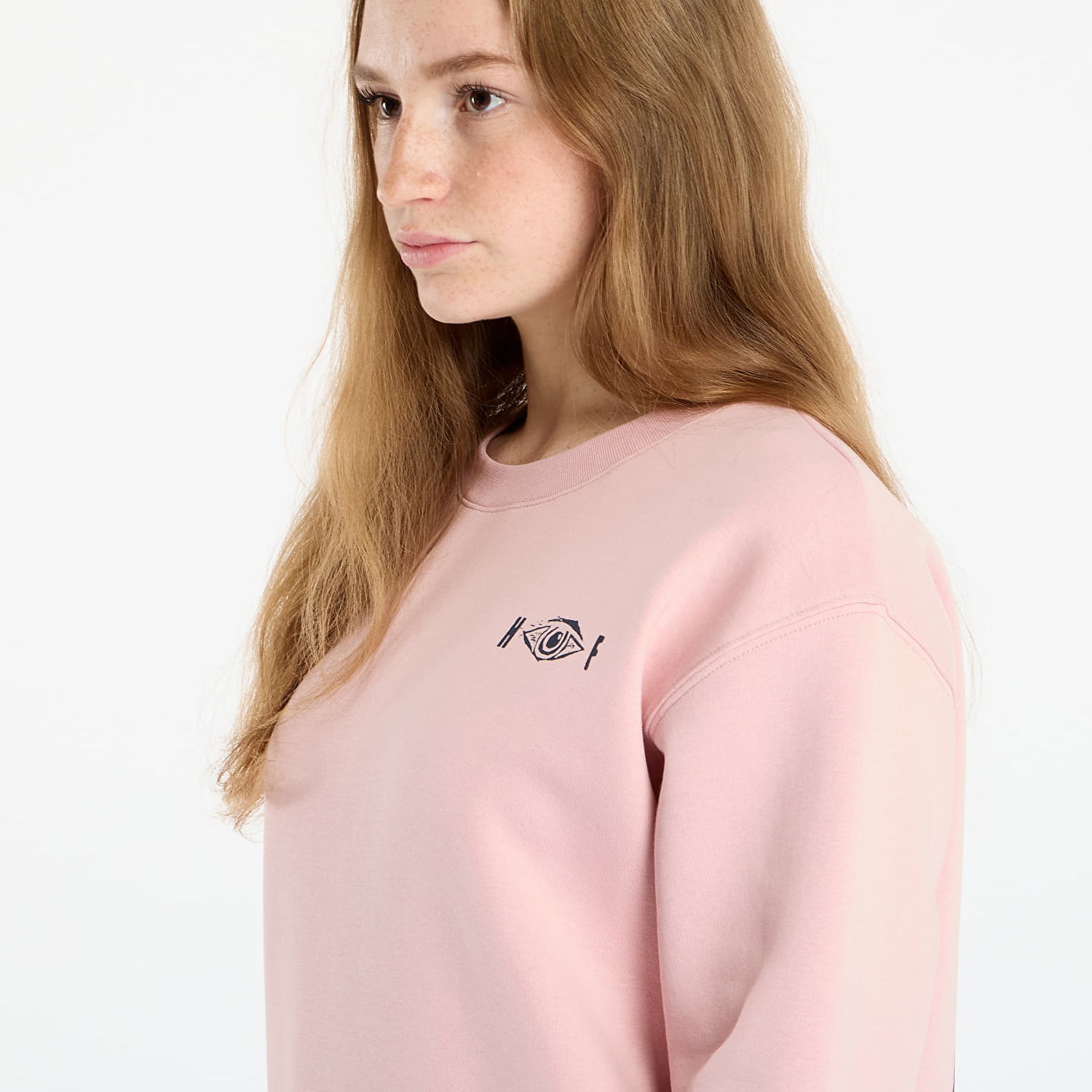 Mikina Horsefeathers Chandra Crewneck Sweatshirt Ružová | SW950A, 1