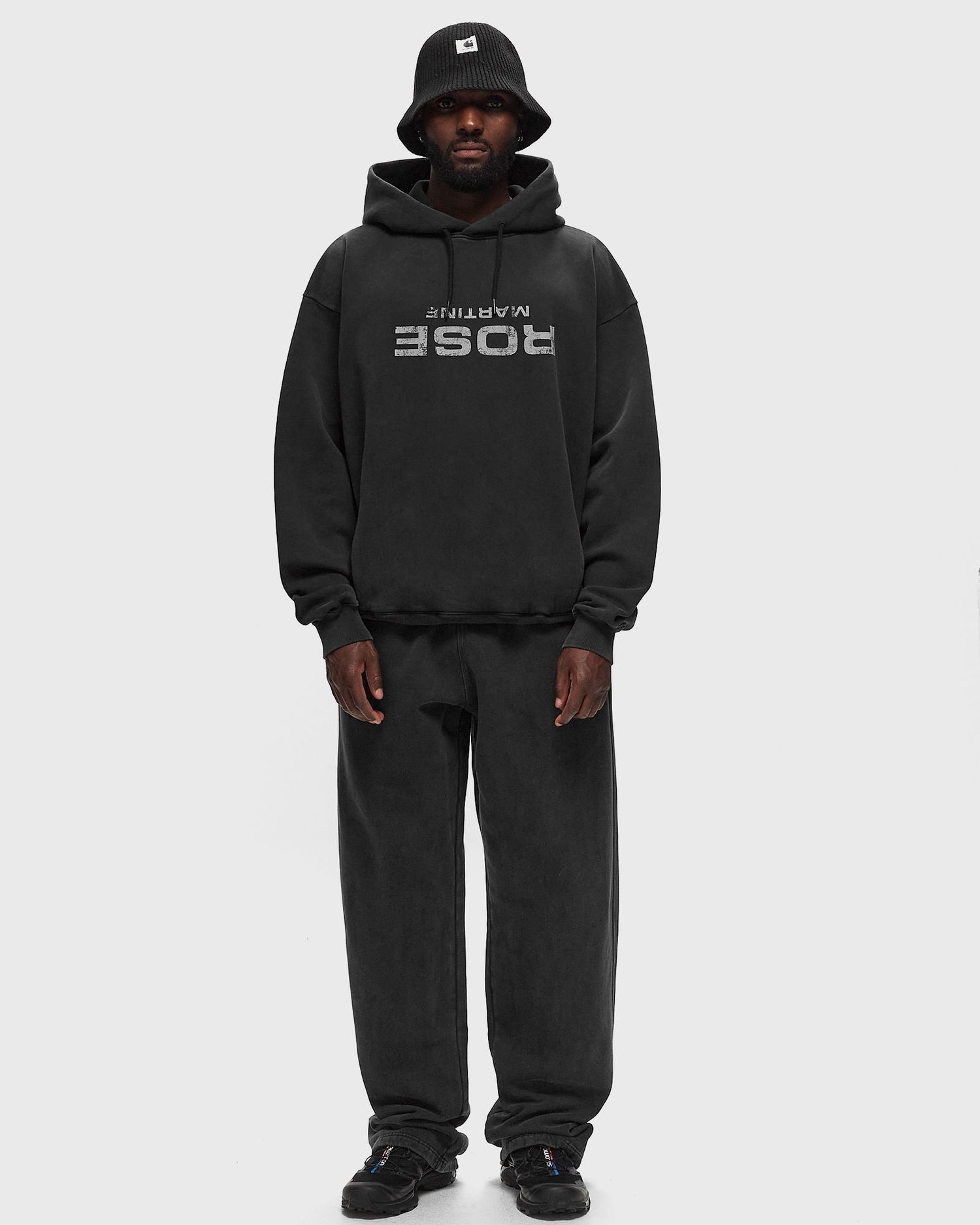 Mikina Martine Rose CLASSIC HOODIE Čierna | 602JS01002C-BLK, 1