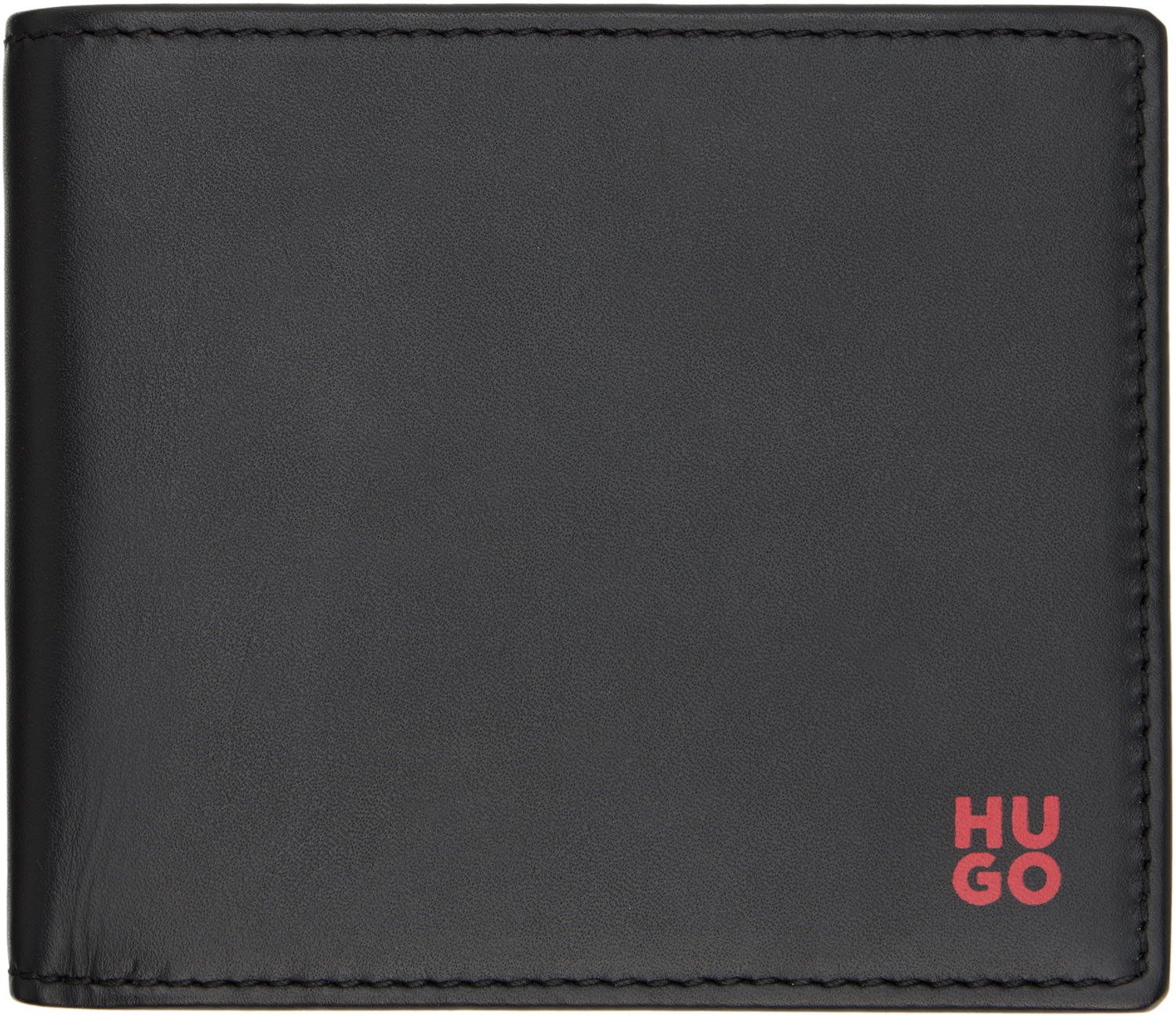 Peňaženka BOSS HUGO Leather Wallet Čierna | 50546136, 0