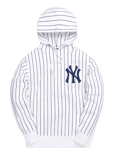 Mikina KITH For Major League Baseball New York Yankees Striped Hoodie Biela | KH2447 101