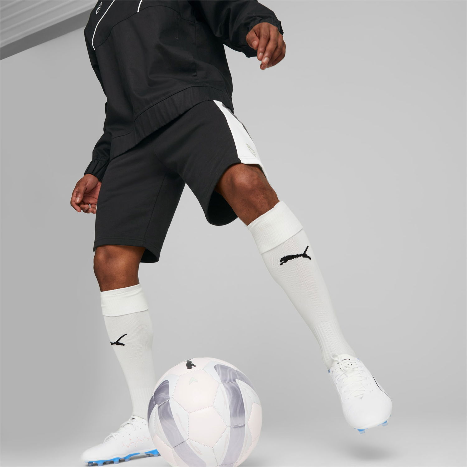 Šortky Puma KING Football Sweat Shorts Čierna | 658344_03, 0