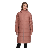 FROZEN PALACE Long Hooded Puffer Jacket