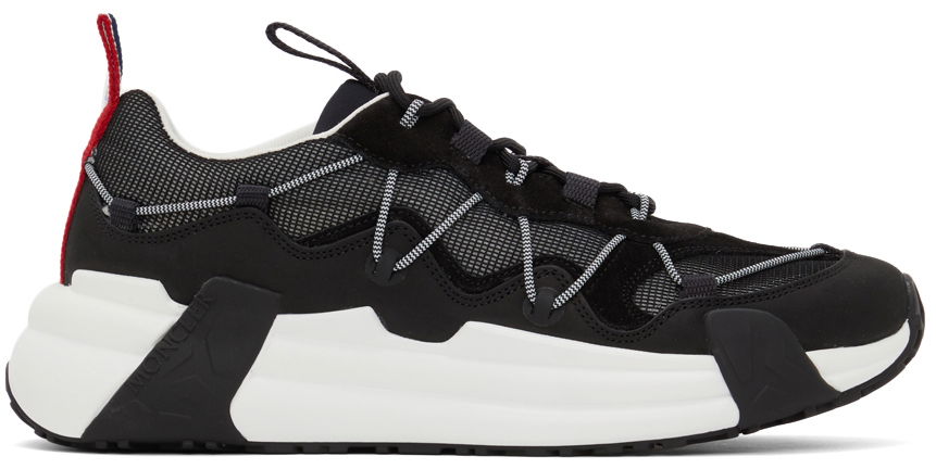 Tenisky a topánky Moncler Black Compassor Low-Top Čierna | H109A4M00210M1763, 0