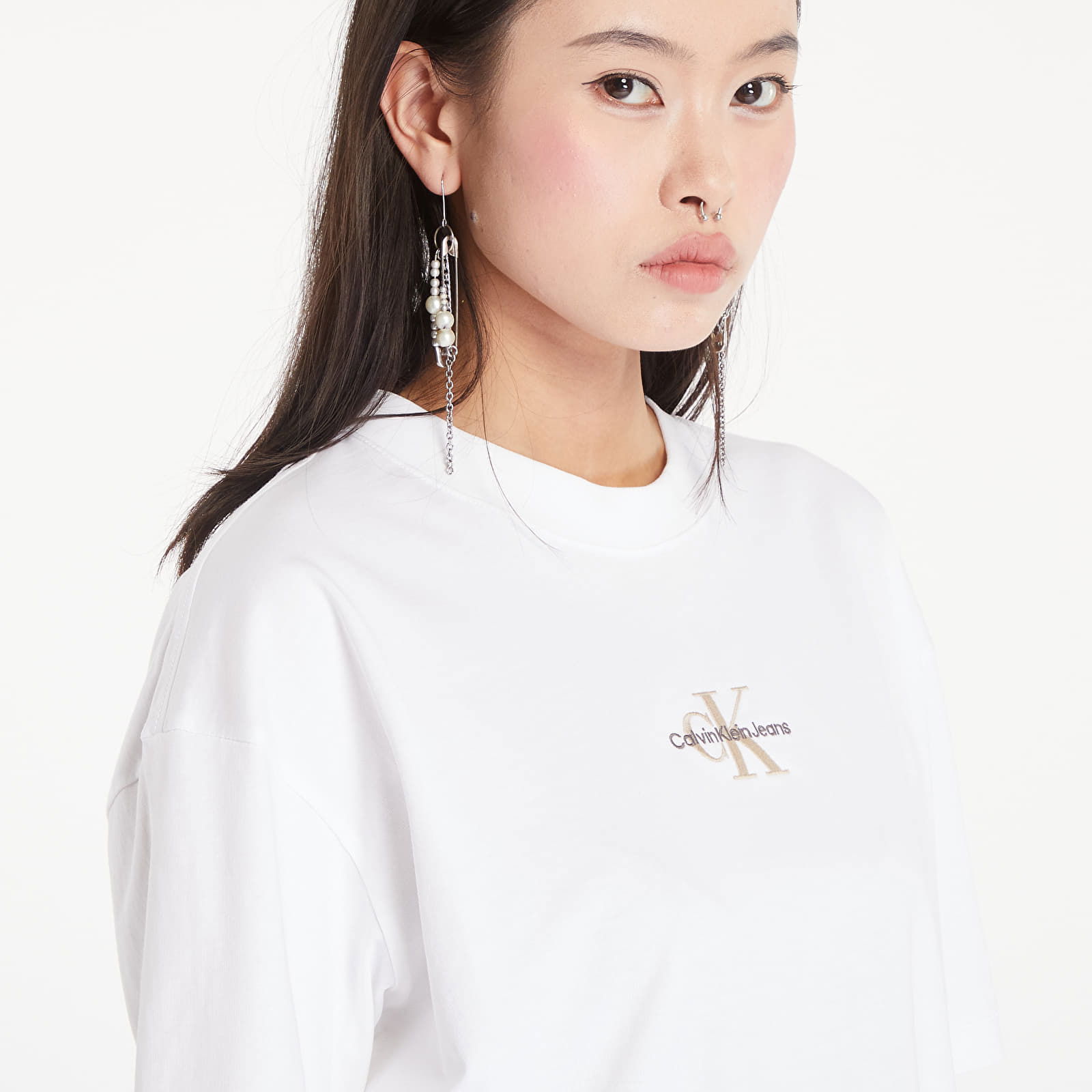 Monogram Boyfriend T-Shirt Bright White