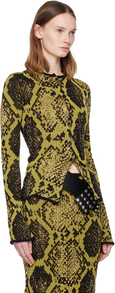 Sveter The Attico Python Jacquard Cardigan Rôznofarebný | 251WCD00005 KCC004AA, 1