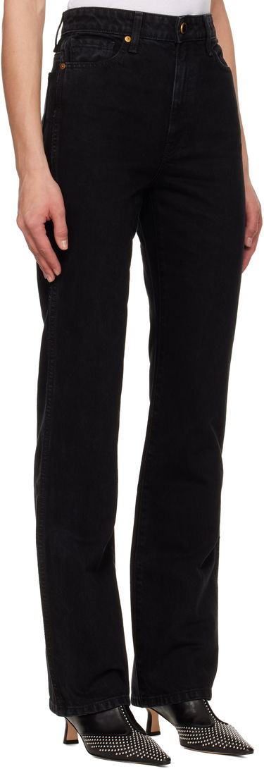 Džínsy Khaite Black 'The Danielle' Jeans Čierna | 1032913091, 1